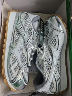 PK God Batch Bottega Veneta Orbit Sneaker Silver review Shaun 02