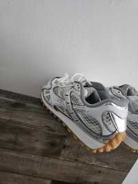 PK God Batch Bottega Veneta Orbit Sneaker Silver review 2