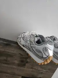 PK God Batch Bottega Veneta Orbit Sneaker Silver review 2