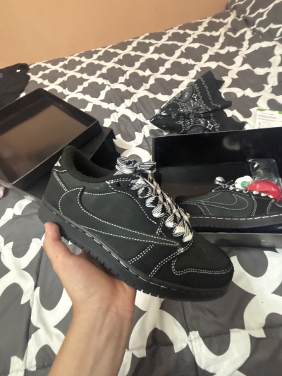 【Flash Sale】Air Jordan 1 Retro Low OG SP Travis Scott Black Phantom DM7866-001 review Bradley Martinez 03