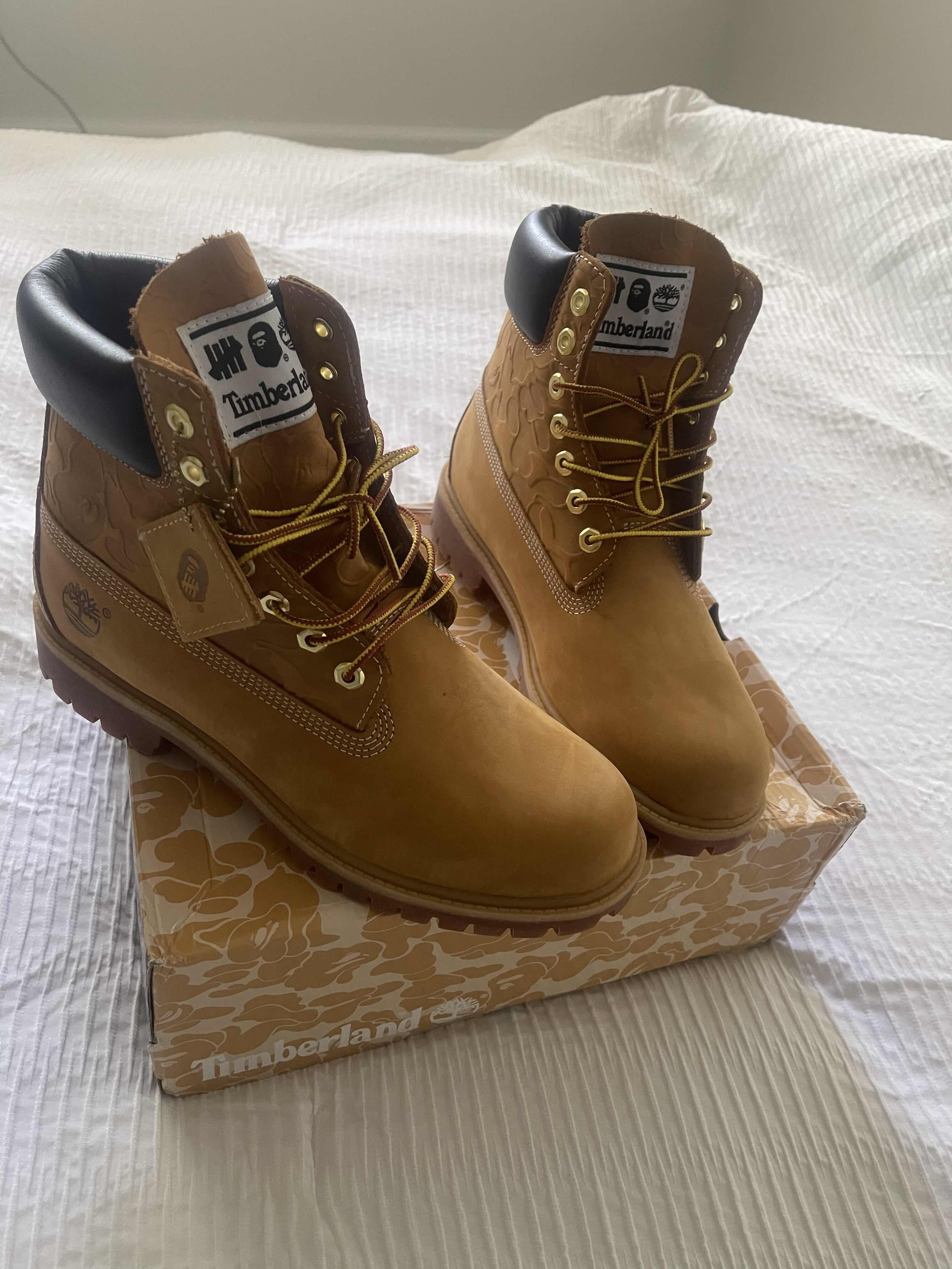 Timberland 6" Boot Bape x Undefeated review T***