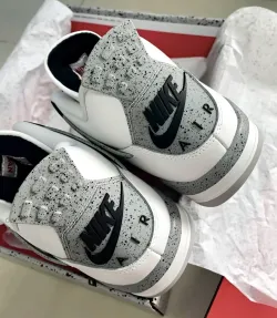 PK God Batch Air Jordan 4 Retro White Cement (2025) FV5029-100 review R*** 02