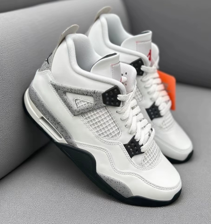 PK God Batch Air Jordan 4 Retro White Cement (2025) FV5029-100 review G***