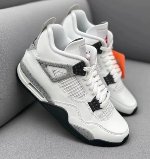 PK God Batch Air Jordan 4 Retro White Cement (2025) FV5029-100 review 