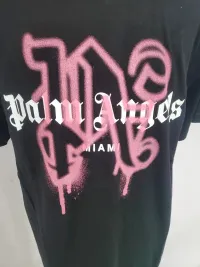 Palm Angels Miami Monogram Spray-print T-shirt review 1