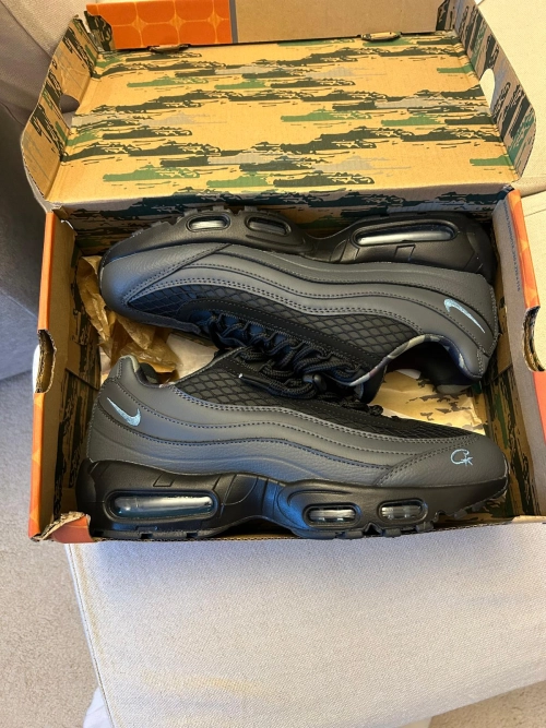 【$79 Limited Deal】Nike Air Max 95 SP Corteiz Aegean Storm FB2709-002 review 