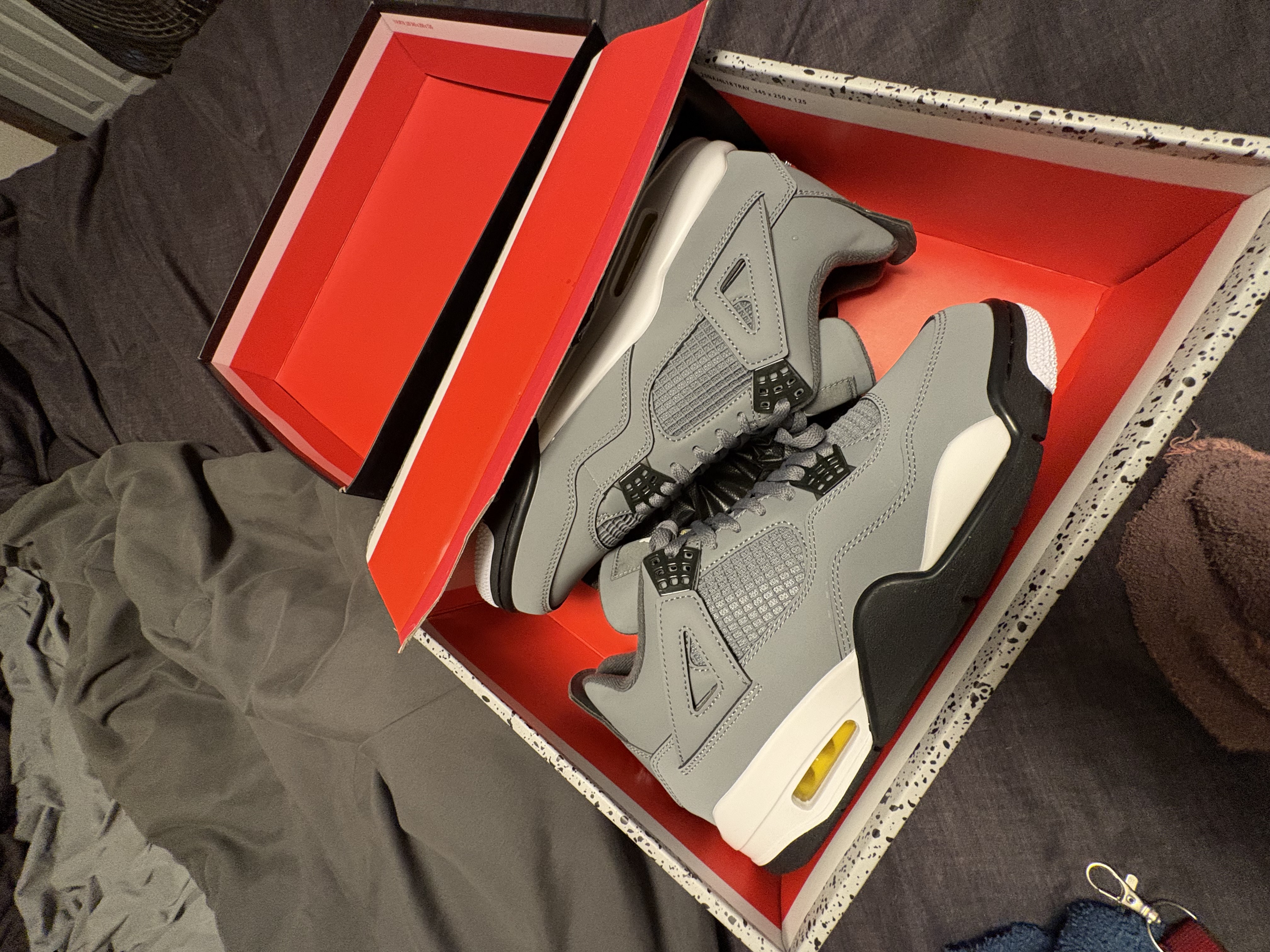 Special offer Batch Air Jordan 4 Retro Cool Gre 308497-007 review jaymac 02