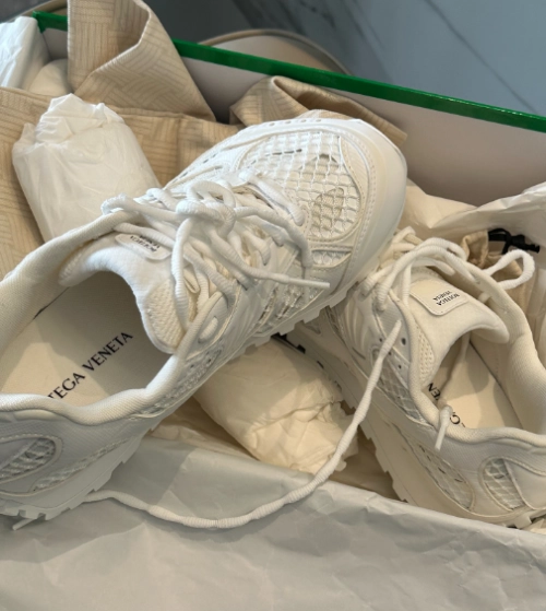 PK God Batch Bottega Veneta Orbit Sneaker Whie review 