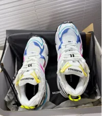 PK God Batch Balenciaga Runner Sneaker 'White Multi-Color' 772774 W3RBW 9645  review 0
