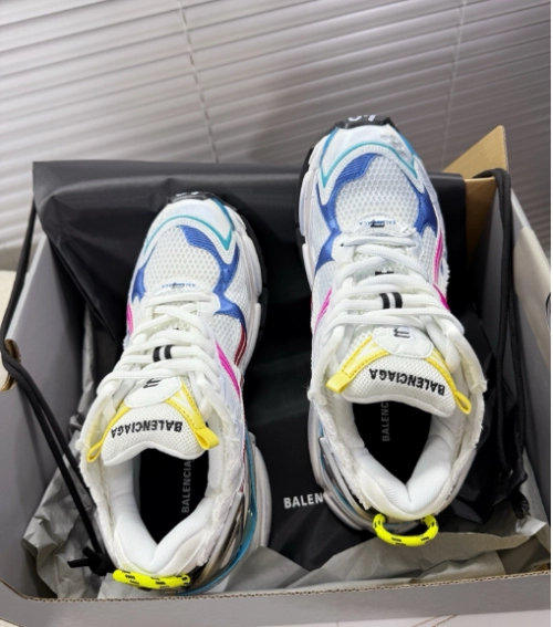 PK God Batch Balenciaga Runner Sneaker 'White Multi-Color' 772774 W3RBW 9645  review 