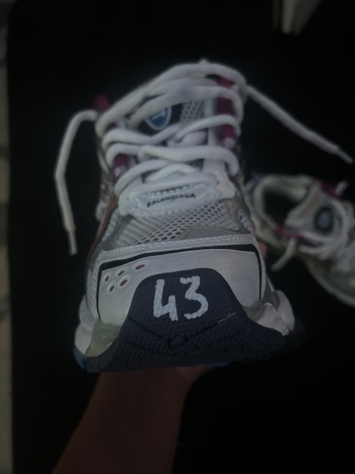 PK God Batch Balenciaga Runner Silver Purple 677403W3RB68123 review Jamal 01