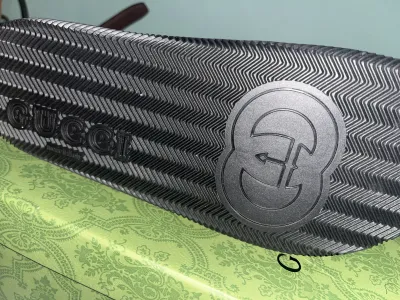 Gucci Rubber Slide 'Green Red' review Deuce 03