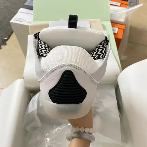 Lanvin Curb Sneakers White Black review 