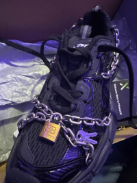PK God Batch Balenciaga 3XL Sneaker Chain Black 825622W3XPL1882 review 1