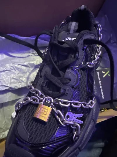 PK God Batch Balenciaga 3XL Sneaker Chain Black 825622W3XPL1882 review D*** 01