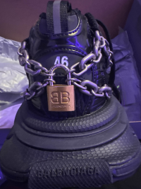 PK God Batch Balenciaga 3XL Sneaker Chain Black 825622W3XPL1882 review 2