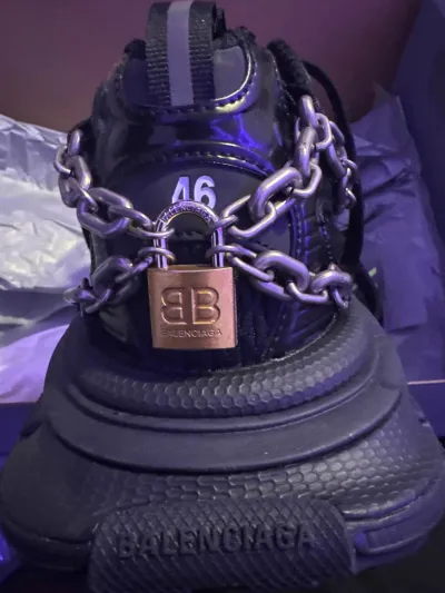 PK God Batch Balenciaga 3XL Sneaker Chain Black 825622W3XPL1882 review D*** 02