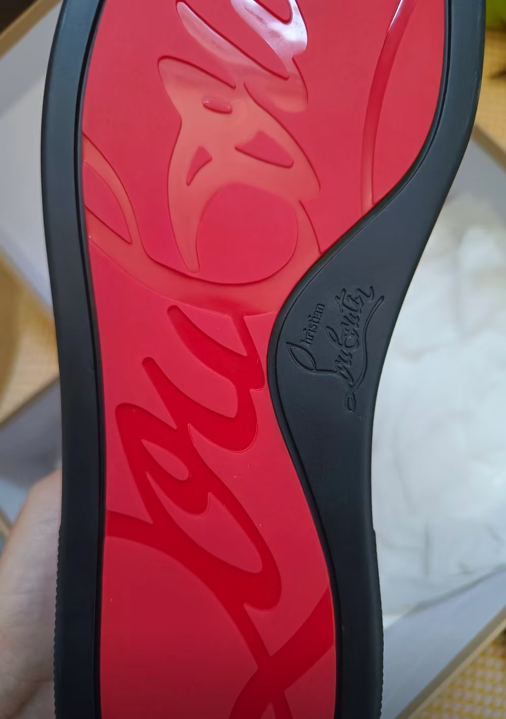 Christian Louboutin Seavaste 2 Orlato Flat 'Black Monogram' review E*** 03