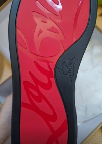 Christian Louboutin Seavaste 2 Orlato Flat 'Black Monogram' review 3