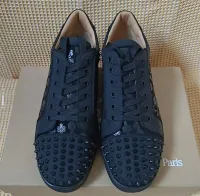 Christian Louboutin Seavaste 2 Orlato Flat 'Black Monogram' review 1