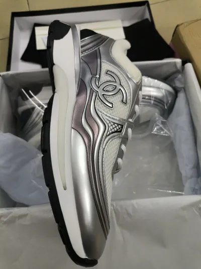 PK God Batch Chanel Silver Black review D*** 02