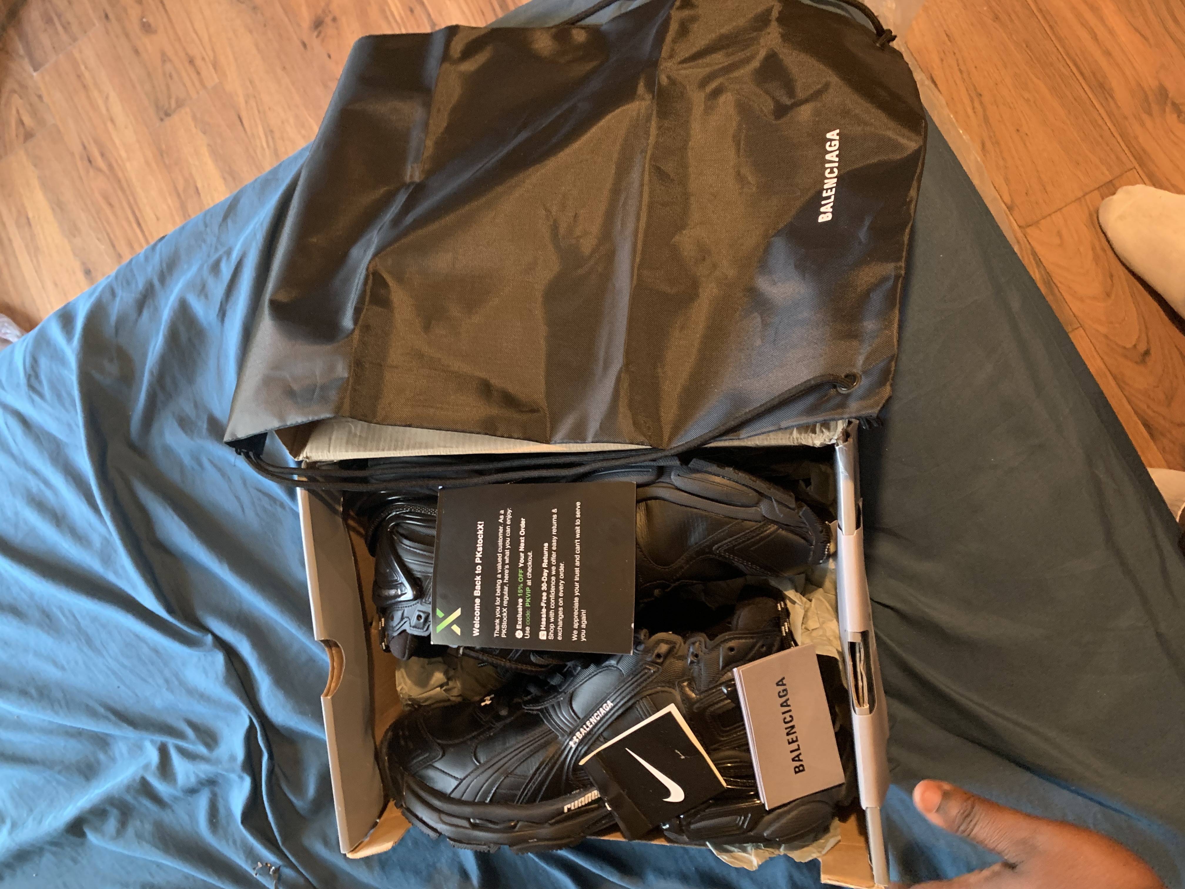 PK God Batch Balenciaga x Under Armour Runner Ripstop review ayeeeeeee