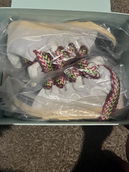 Lanvin Leather Curb White Ivory FM-SKRK11-DRAG-A2000 review 