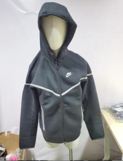 Nike Sportswear Tech Fleece Windrunner Black/ Silver Set Reflective review No need 03