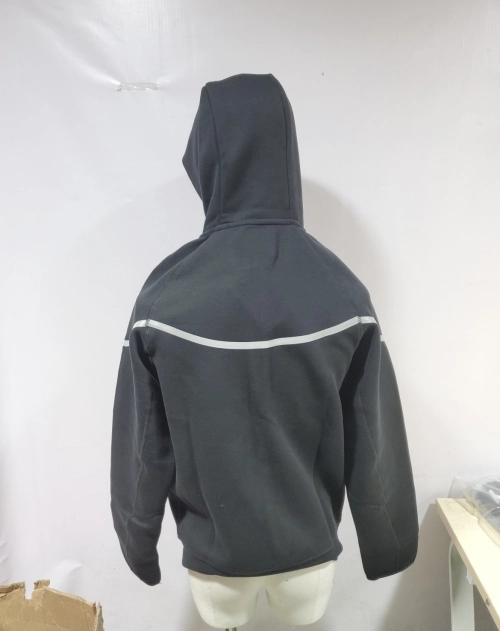 Nike Sportswear Tech Fleece Full Zip Windrunner Hoodie Black/Bemis Silver review 