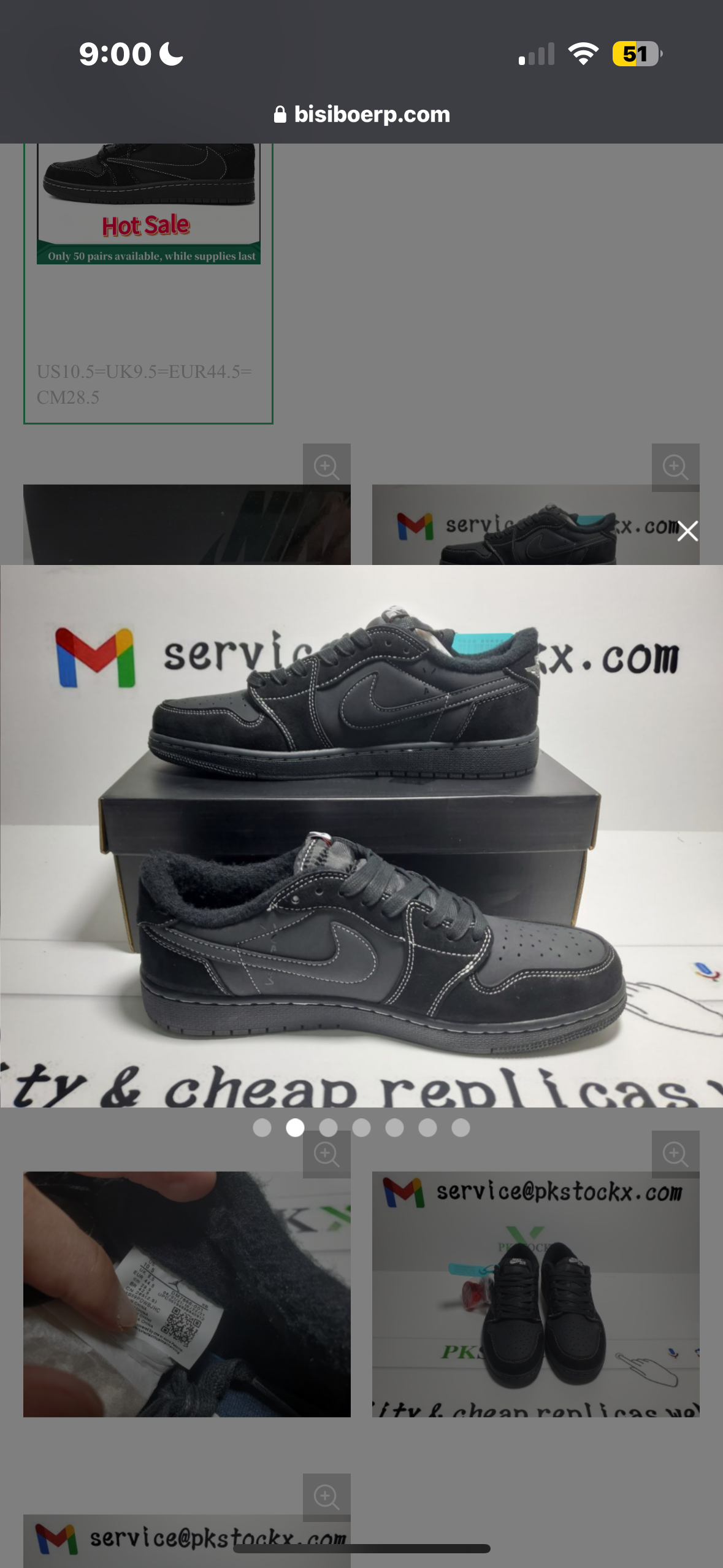 【Flash Sale】Air Jordan 1 Retro Low OG SP Travis Scott Black Phantom DM7866-001 review Lilmanmanwitdaswitch 01