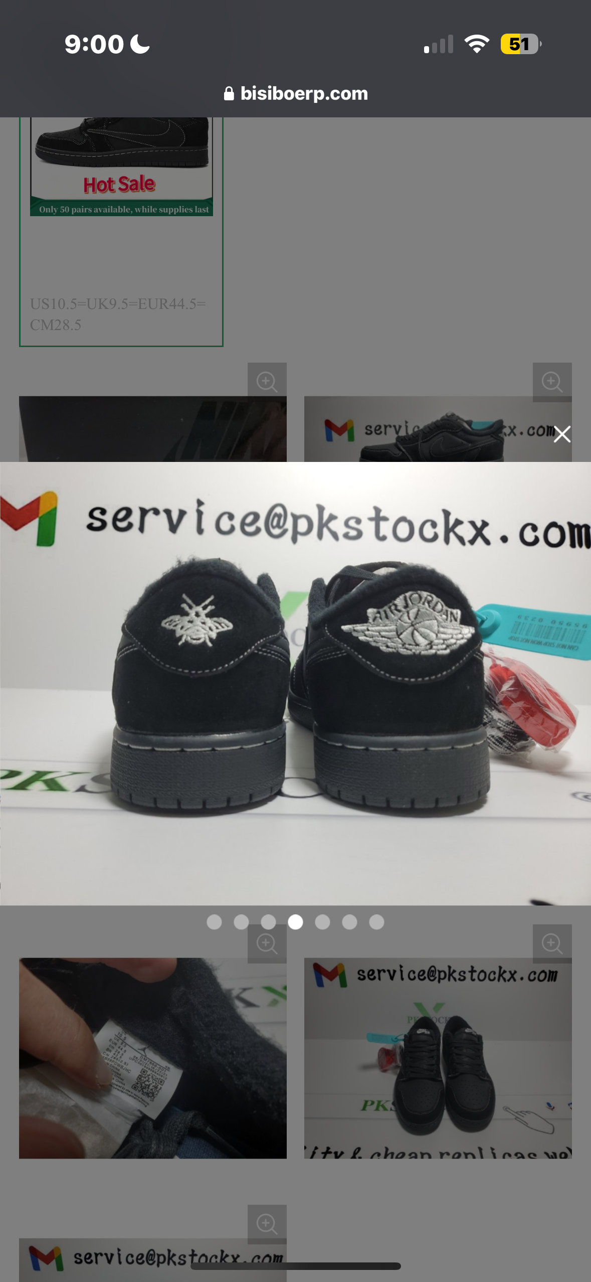 【Flash Sale】Air Jordan 1 Retro Low OG SP Travis Scott Black Phantom DM7866-001 review Lilmanmanwitdaswitch 02