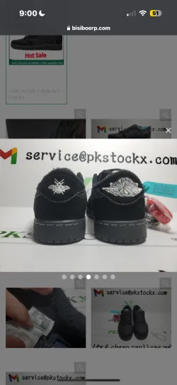 【Flash Sale】Air Jordan 1 Retro Low OG SP Travis Scott Black Phantom DM7866-001 review Lilmanmanwitdaswitch 02