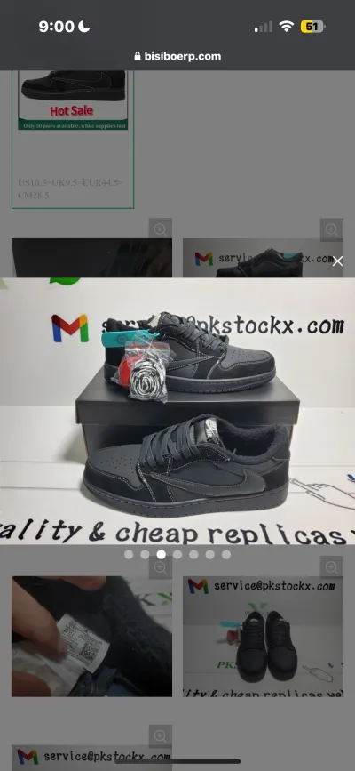 【Flash Sale】Air Jordan 1 Retro Low OG SP Travis Scott Black Phantom DM7866-001 review Lilmanmanwitdaswitch 03