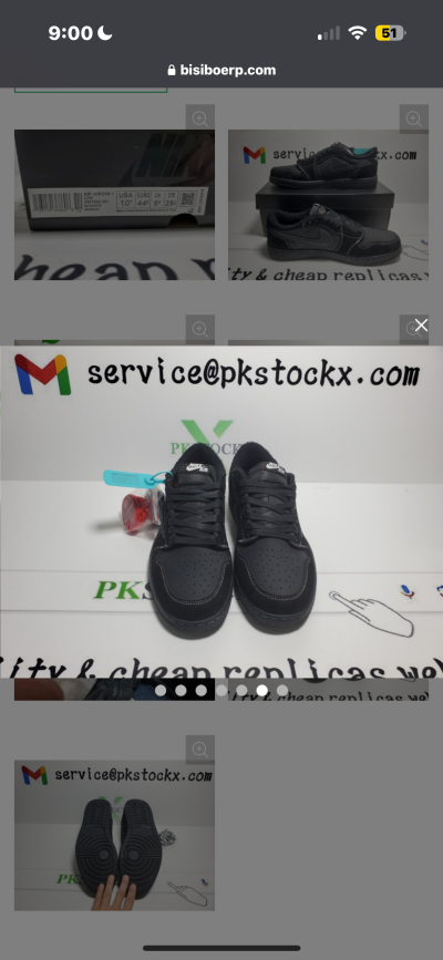 【Flash Sale】Air Jordan 1 Retro Low OG SP Travis Scott Black Phantom DM7866-001 review Lilmanmanwitdaswitch 05