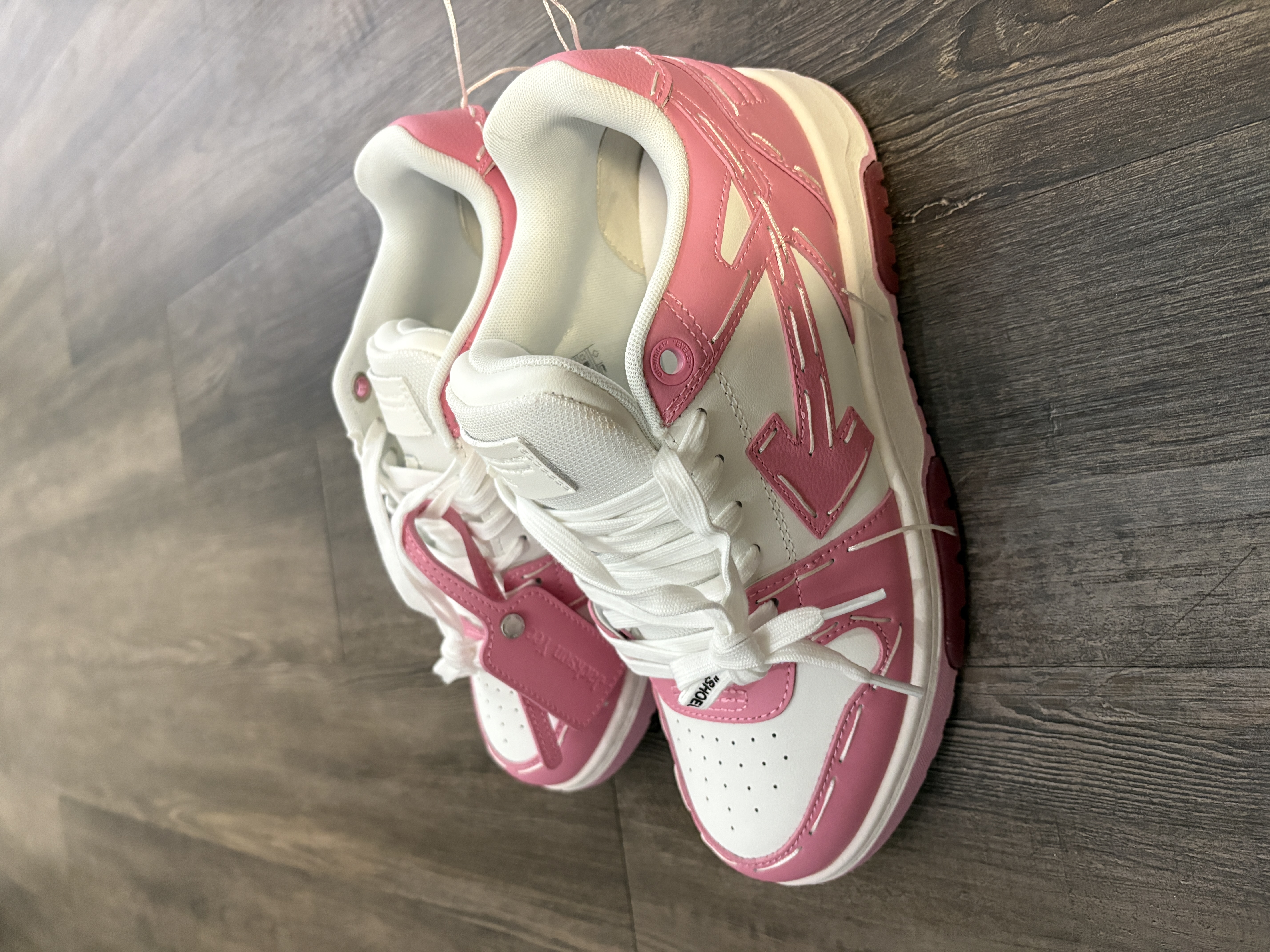 PK God Batch OMIA189S 23LEA333 3333 OFF-WHITE Out Of Pink And White Limit review essentials 04