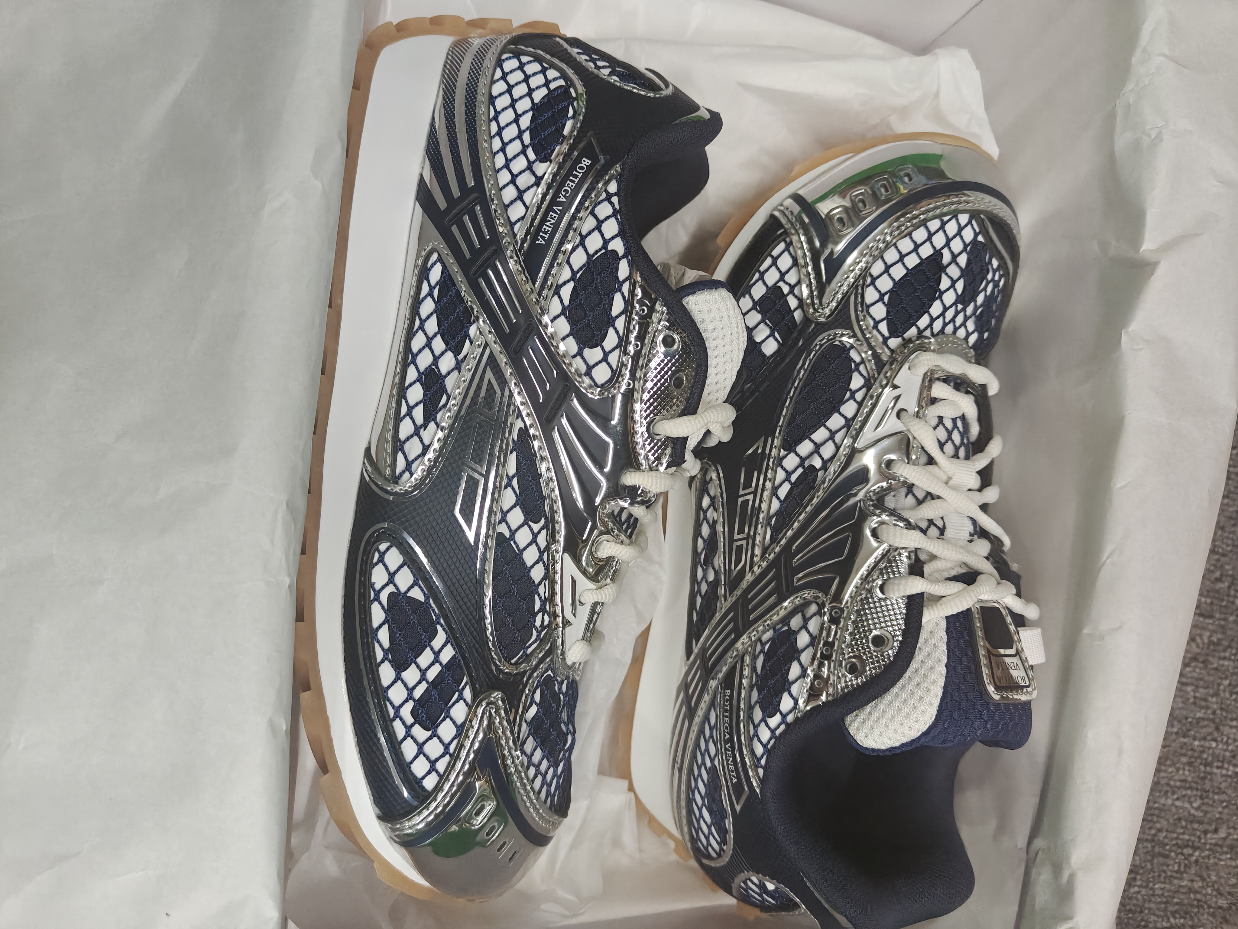 PK God Batch Bottega Veneta Orbit Abyss Silver review D*** 02
