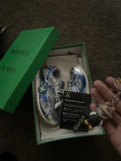 PK God Batch Bottega Veneta Orbit Sneaker Blue review moneyholic 04