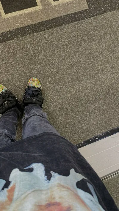 Lanvin Leather Curb Sneaker Gallery Dept review foot 00