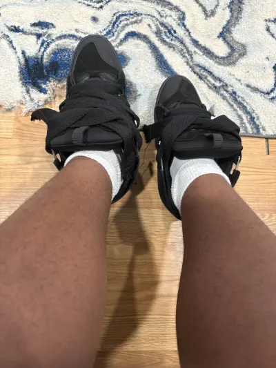  Lanvin Leather Curb All Black review L*** 00