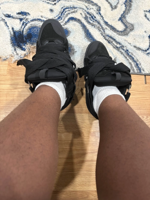  Lanvin Leather Curb All Black review 