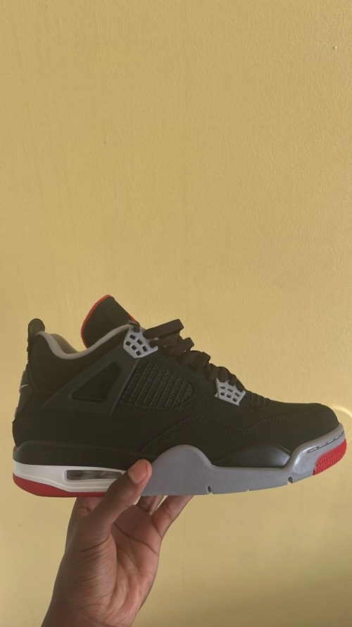 PK God Batch Air Jordan 4 Retro Bred 308497-060  review 