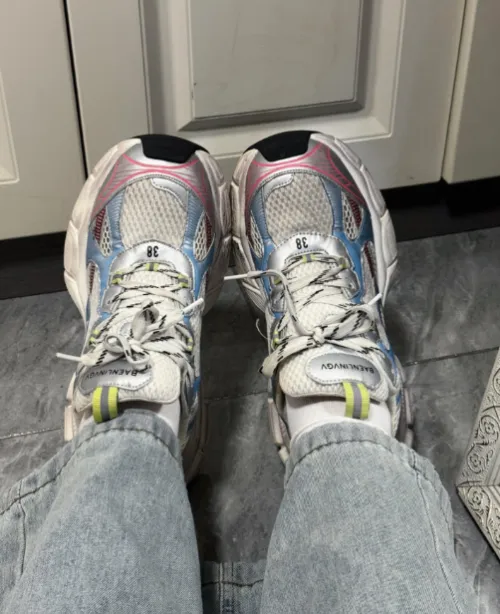 PK God Batch Balenciaga White Red 734734 W3XL5 9645 review 