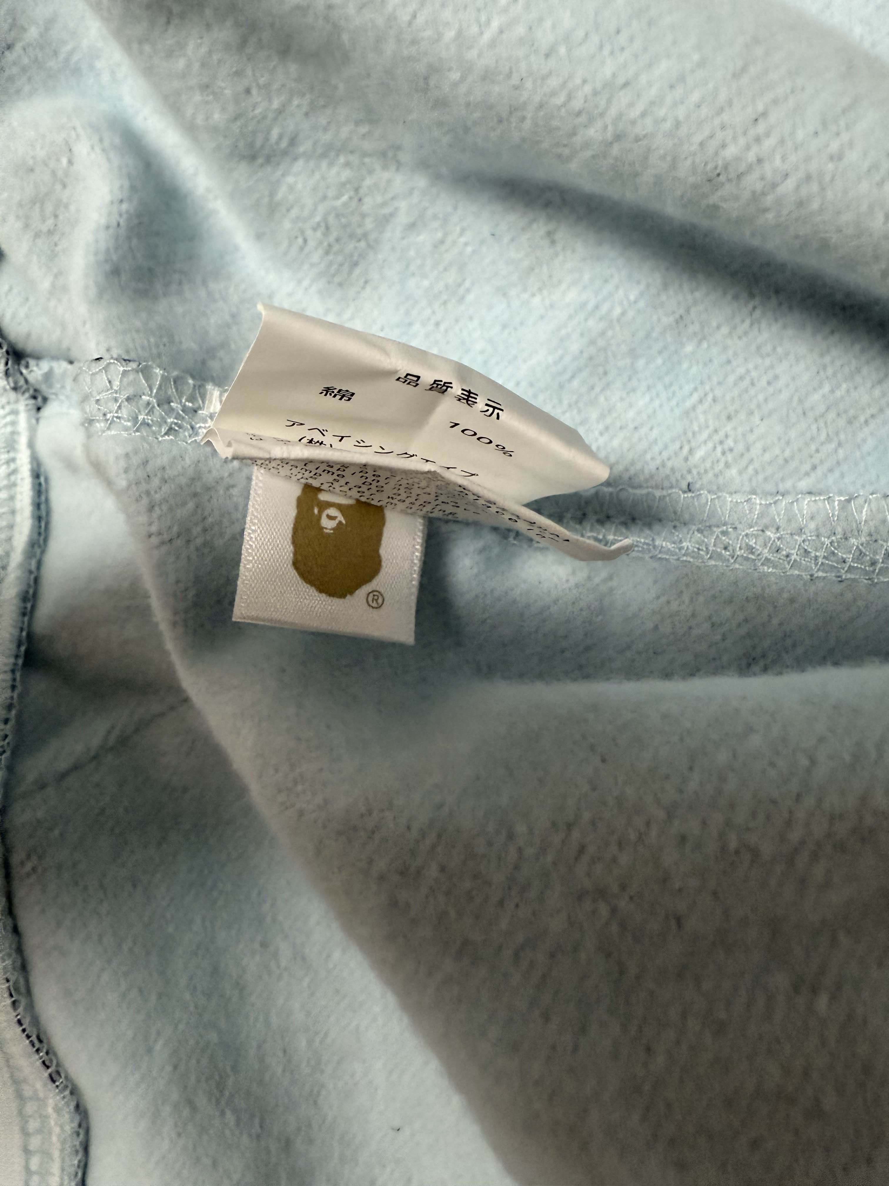 BAPE ABC Camo Shark Zip Hoodie Blue 1J70-314-001 review Da 03