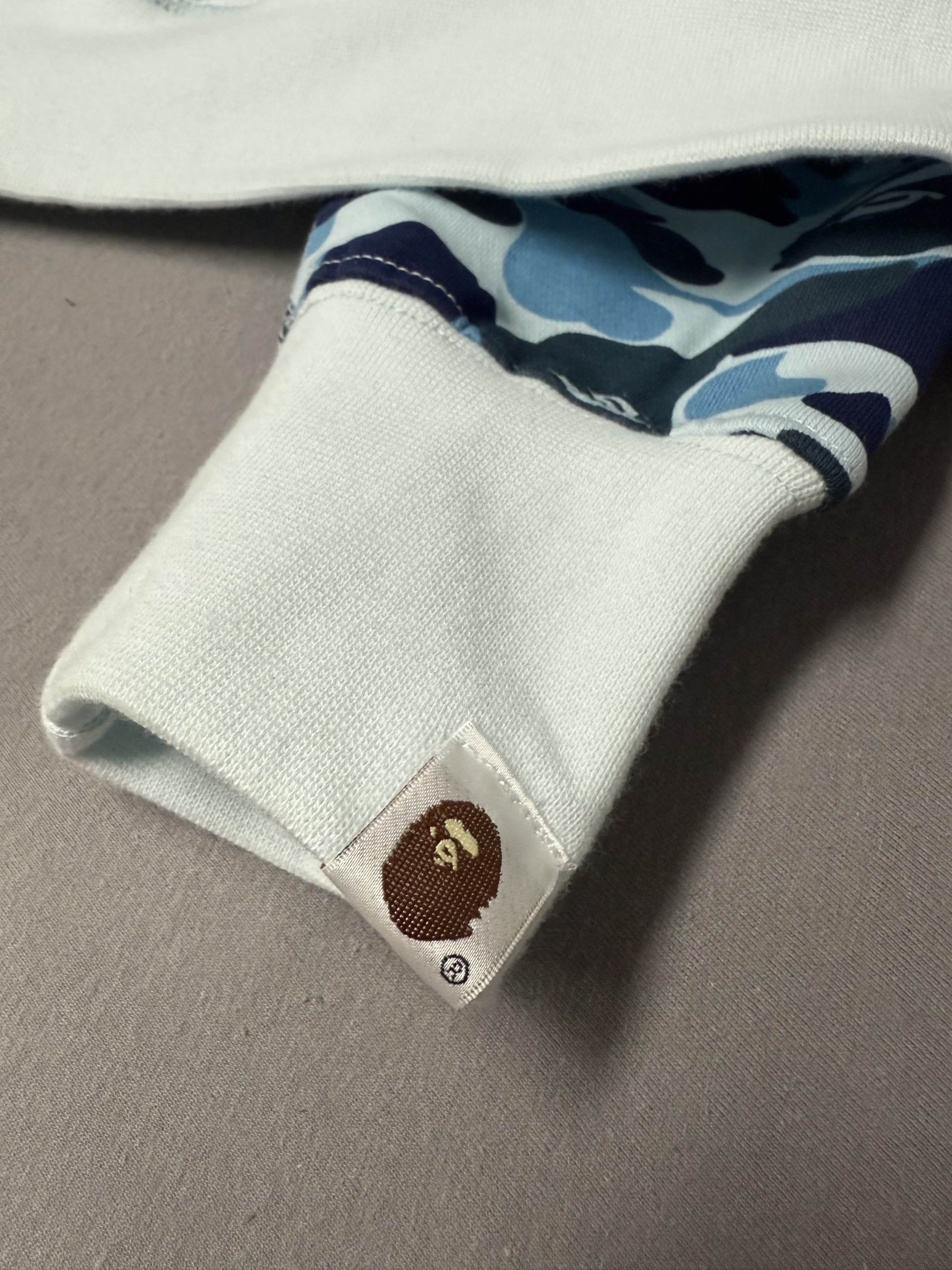 BAPE ABC Camo Shark Zip Hoodie Blue 1J70-314-001 review Da 05