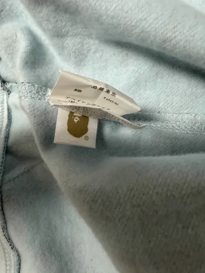 🔥 A Bathing Ape Bape Sta Low White Blue + BAPE ABC Camo Shark Zip Hoodie Blue only $129.9 🎄 review Da 02