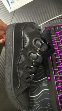  Lanvin Leather Curb All Black review 1
