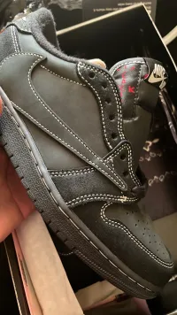 【Flash Sale】Air Jordan 1 Retro Low OG SP Travis Scott Black Phantom DM7866-001 review 0