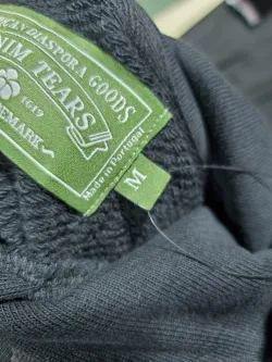 Denim Tears Cotton Wreath Hooded Sweatshirt 'Black Monochrome' review weston 04