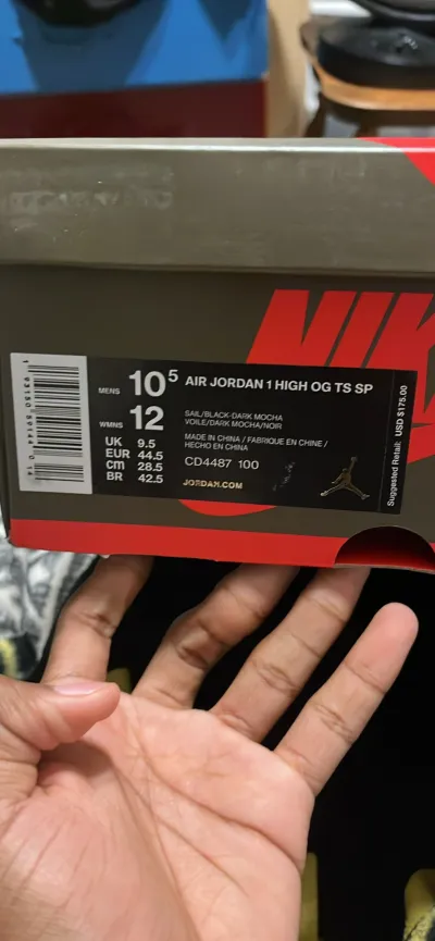 LJR Batch Air Jordan 1 Retro High Travis Scott CD4487-100  review Jay 02