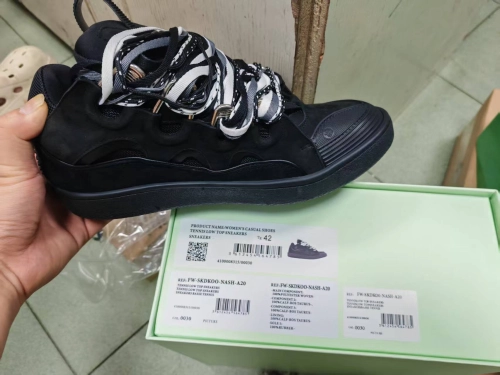 Lanvin Curb Sneaker Black FM-SKRK11-DRAL-H22 review 